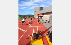 Athlé fit, rentrée au stade sous le soleil